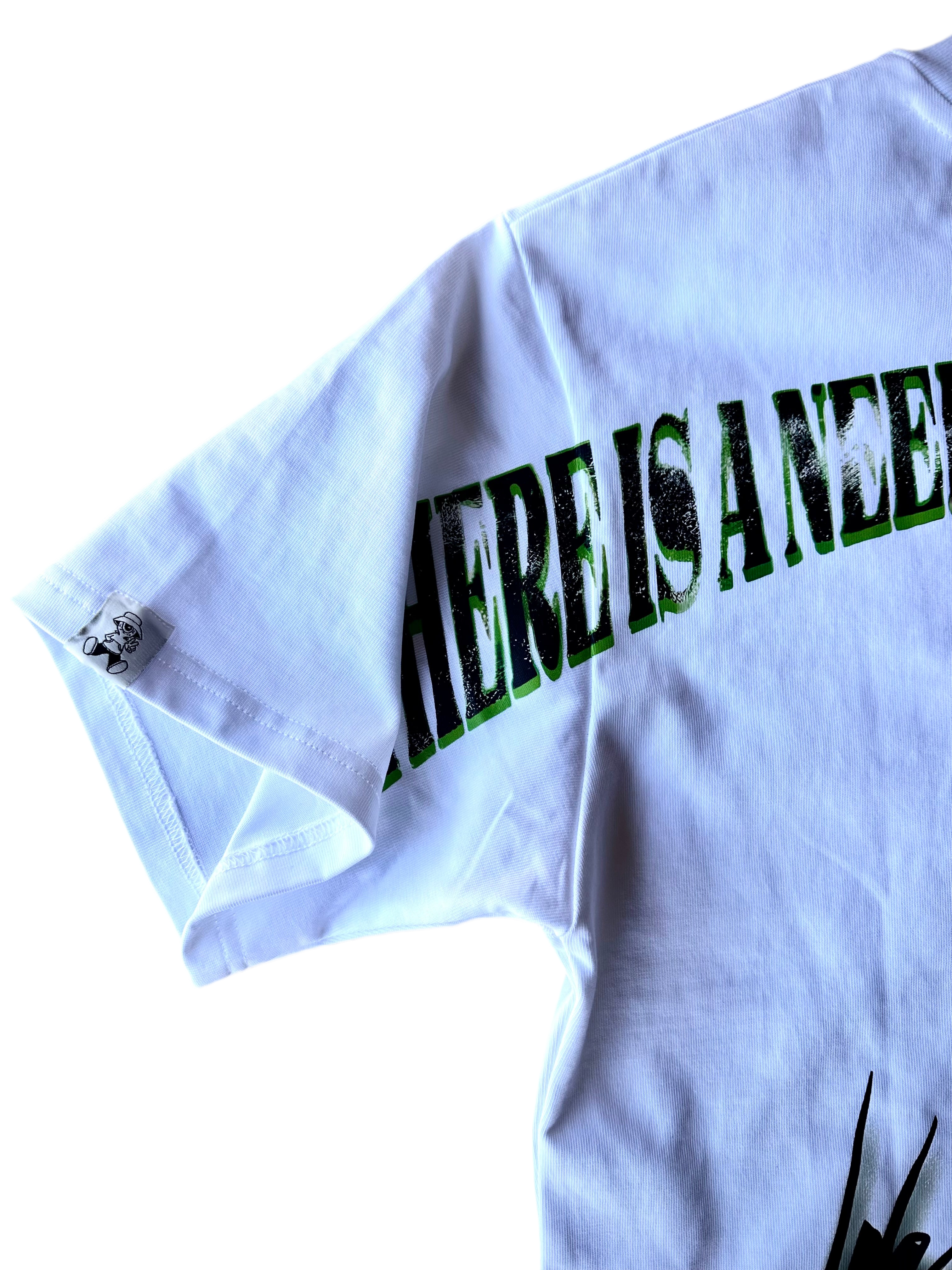 WHITE/GREEN 4SAKEN T